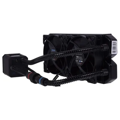 Refrigerung Flüssig Alphacool Eisbaer 240 2 Pure Wings 2 Lüfter Schwarz