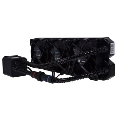 Alphacool Eisbaer 360 CPU Prozessor All-in-One-Flüssigkeitskühler 12 cm Schwarz