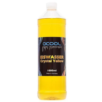 Refrigeración Líquida Alphacool 18546 Crystal Yellow 1L Kühlflüssigkeit