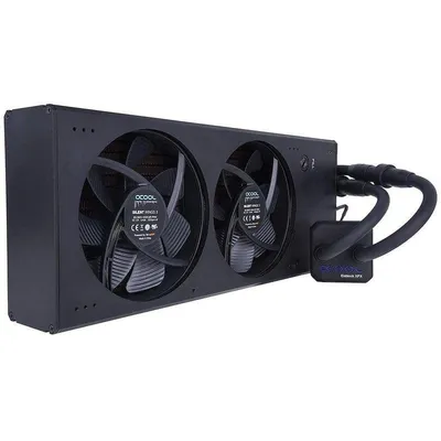 Flüssigkeitskühlung Alphacool Eisbaer Extreme 280mm 2 Leise Lüfter Schwarz