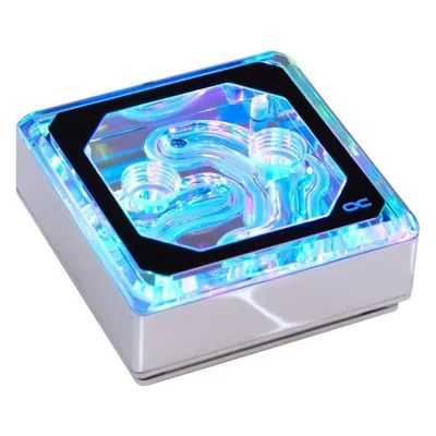 Wasserkühlung Alphacool Eisblock XPX Aurora Edge Plexi RGB 70mm