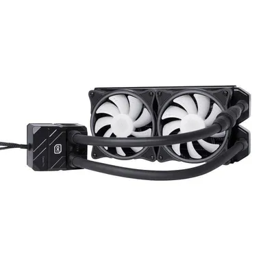 Flüssigkeitskühlung Alphacool Eisbaer Pro Aurora 240mm 2 Lüfter ARGB