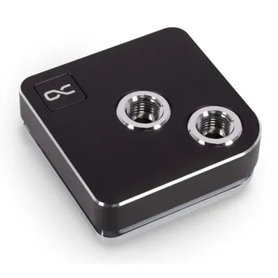 Wasserkühlung Alphacool Core 1 CPU Block Metall Schwarz 1/4"