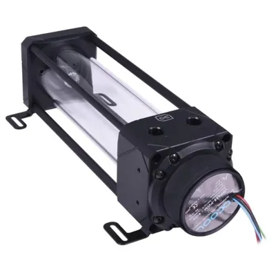 Alphacool Eisbecher Aurora RGB Ausgleichsbehälter mit Wasserpumpe
