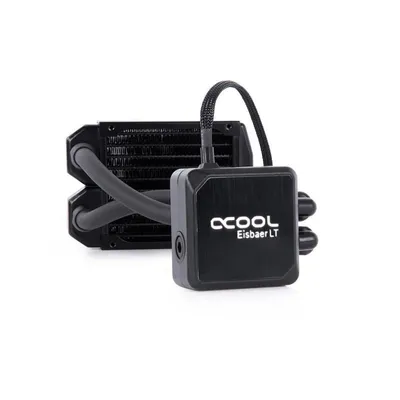 Flüssigkeitskühlung Alphacool Eisbaer LT92 92mm Schwarz Geschlossenes System