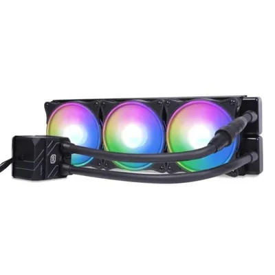Flüssigkeitskühlung Alphacool 13074 360mm 3 Lüfter RGB Mehrfarbig