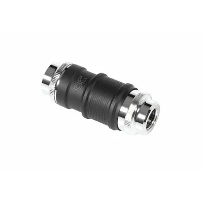 Wasserkühlung Alphacool ES Adapter 1/4" Schwarz Chrom