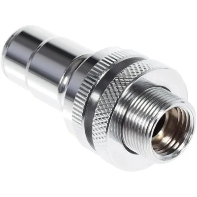 Schnellverschluss Alphacool ES BLH1A PushIn männlich IG Messing vernickelt 1/4"