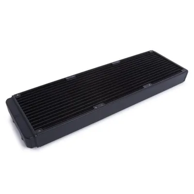 Flüssigkeitskühlung Alphacool ES Aluminium 420 mm 3 Lüfter Schwarz