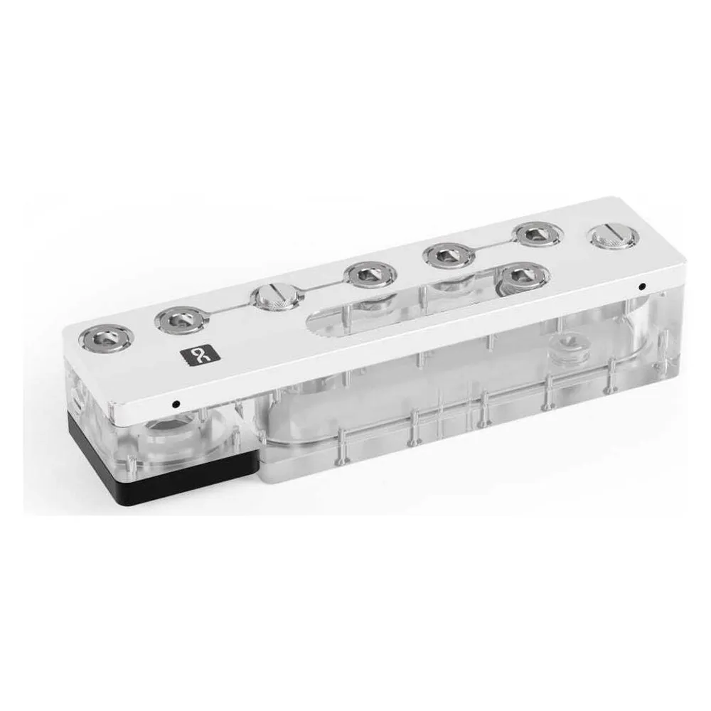 Refrigeración Líquida Alphacool Apex Distro Plate North XL ARGB 290 mm 9 Anschlüsse