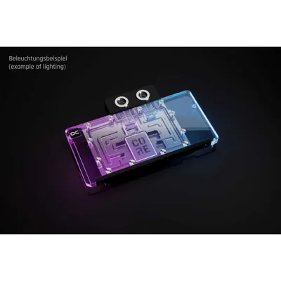Refrigeración Líquida Alphacool WAK Core RX 9070 XT Hellhound Pure 197mm Backplate ARGB