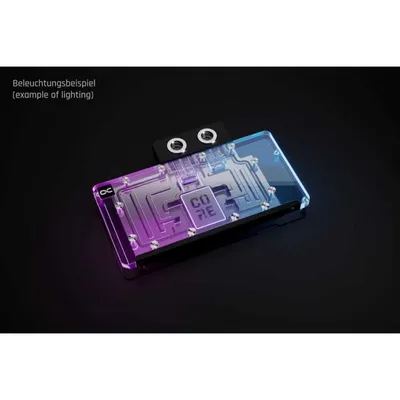 Flüssigkeitskühlung Alphacool WAK Core RX 9070 XT Swift Acryl Backplate