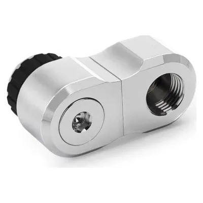 Wasserkühlung Alphacool Apex Grip Winkelstück chrom 90° 360° Drehung