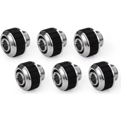 Wasserkühlung Alphacool Apex Grip Fitting 13/10 mm Chrom Metallisch