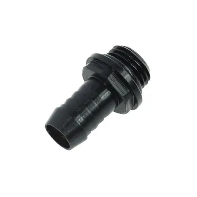 Flüssigkeitskühlung Alphacool Messingverschraubung schwarz 1/4" männlich 22 mm