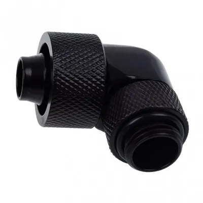 Drehbarer Alphacool Anschluss G1/4 16/10mm 90° Intensiv Schwarz
