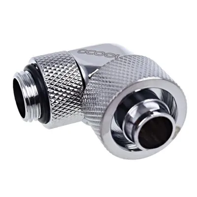 Wasserkühlung Alphacool Eiszapfen 16/10mm Drehbarer Kompressionsanschluss G1/4 Chrom