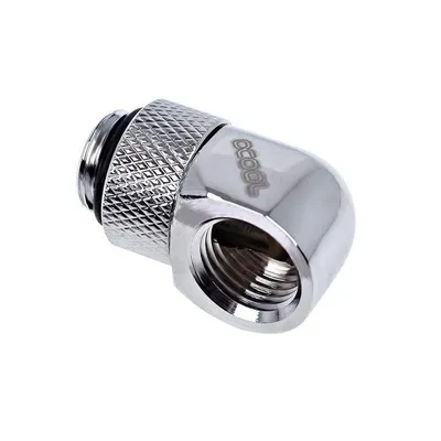Wasserkühlung Alphacool L-Drehverbinder G1/4 Verchromt 90°
