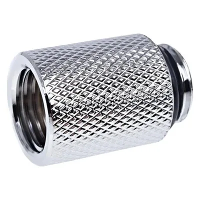 Wasserkühlung Alphacool 17257 Nickel Silber 1/4" Stecker/Buchse 18 mm