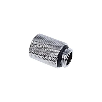 Wasserkühlung Alphacool 17257 Nickel Silber 1/4" Stecker/Buchse 18 mm