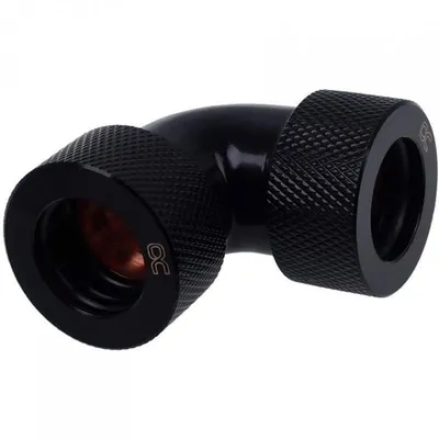 Wasserkühlung Alphacool Adapter 90º 16mm Messing Schwarz
