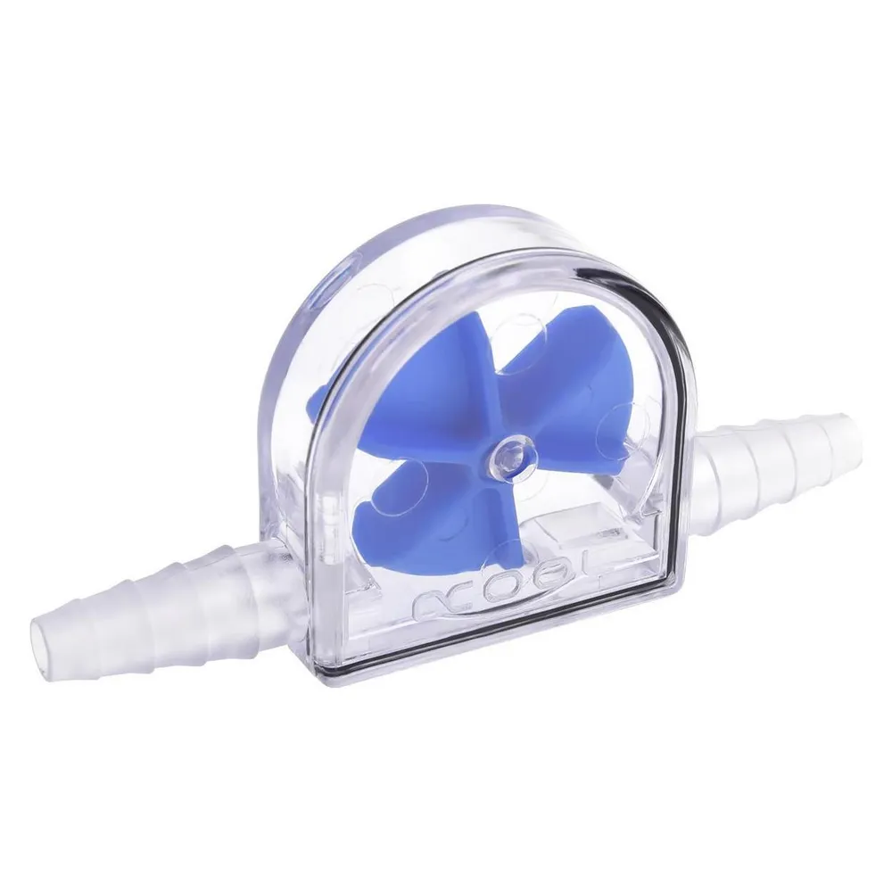 Alphacool Eisfluegel Durchflussanzeiger Blau 6-11mm - Acryl
