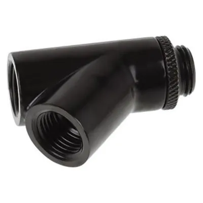 Wasserkühlung Alphacool Y-Verbinder 45° Drehbar G1/4 Schwarz