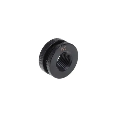 Wasserkühlung Alphacool Messing Anschluss schwarz 25 mm 12 mm 1/4"