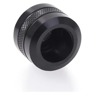 Alphacool Eiszapfen PRO 16mm HardTube Anschluss G1/4 - tiefschwarz
