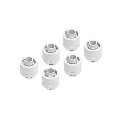 Wasserkühlung Alphacool Eiszapfen Adapter Gewinde G1/4 Weiß 16/10 mm 6 Stück