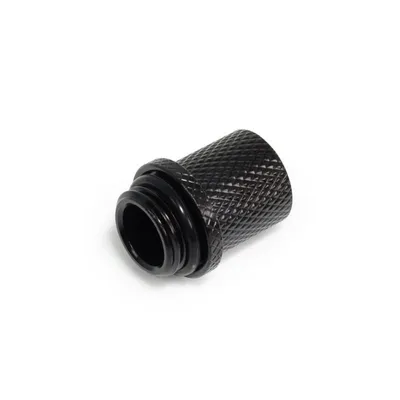 Wasserkühlung Alphacool Racor Messing schwarz 1/4" 17 mm