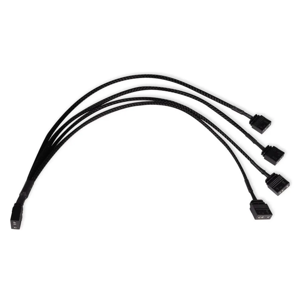 Alphacool KAB Y-Splitter aRGB 3-Pin auf 4x 3-Pin 30cm