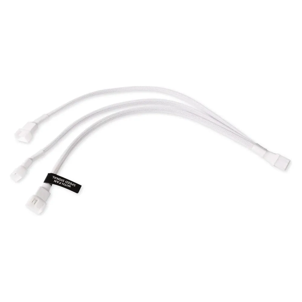 Alphacool LK Y-Splitter 4-Pin auf 3x 4-Pin PWM 30cm wei??