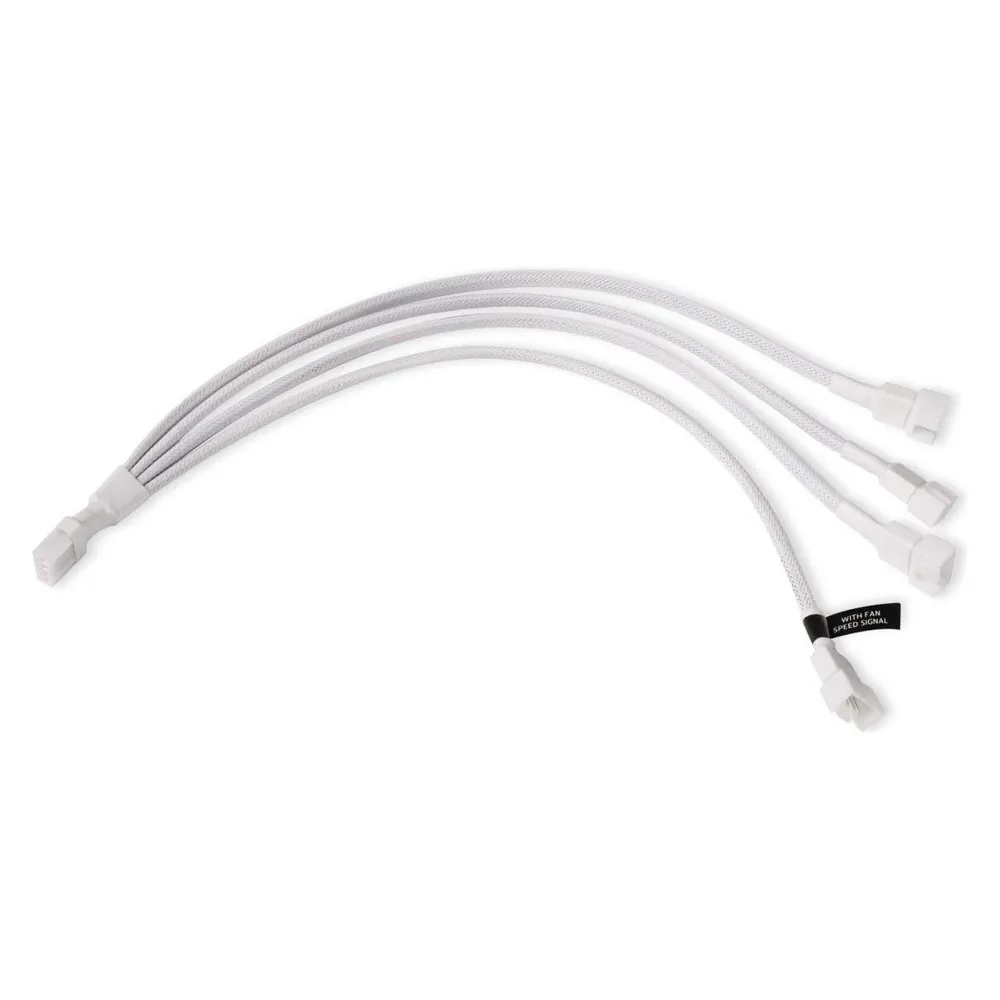 Alphacool LK Y-Splitter 4-Pin auf 4x 4-Pin PWM 30cm wei??