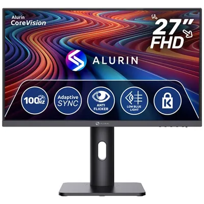Monitor Alurin CoreVision 100IPSLite 27" FullHD 100Hz IPS Höhenverstellbar 5ms