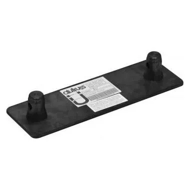Alutruss BILOCK Bodenplatte BLM-10S Konus male sw