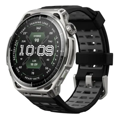 Amazfit Balance 3 Bluetooth GPS NFC 44mm Edelstahl Schwarz Einheitsgröße Wasserdicht 10ATM SpO2