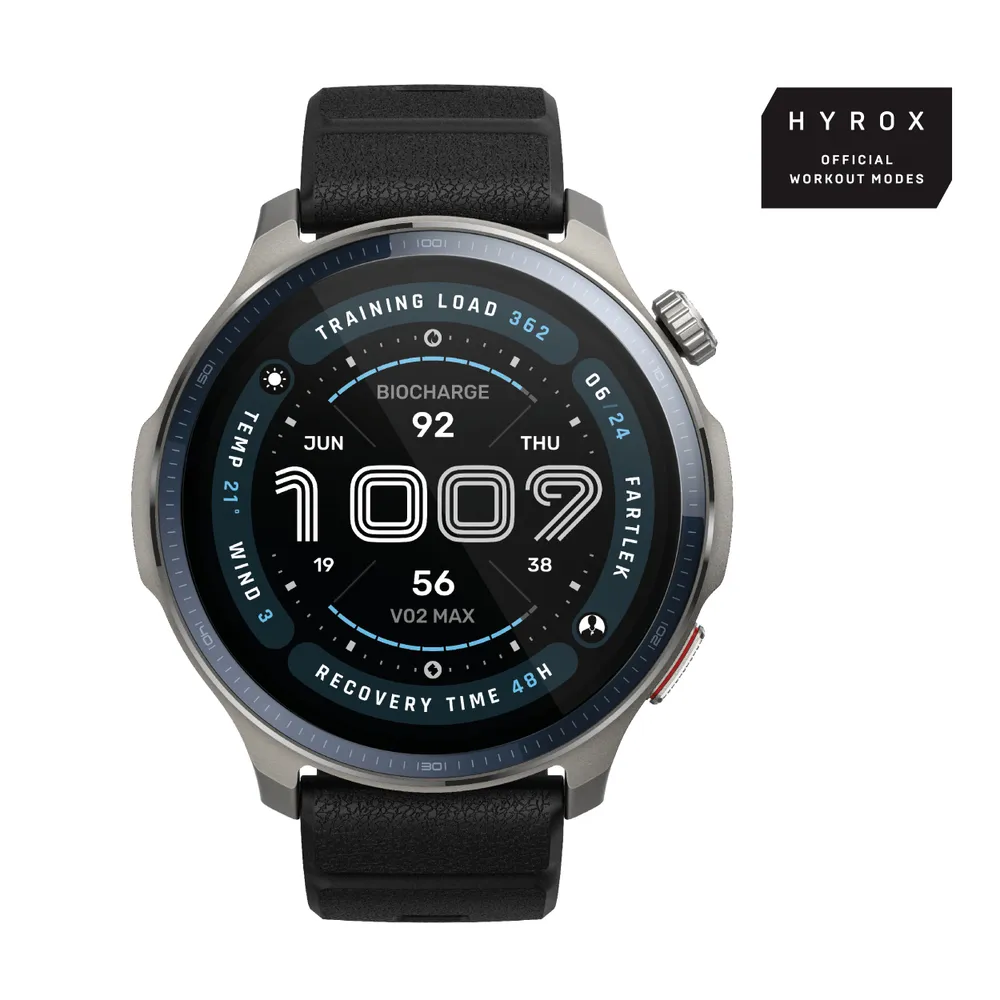 Balance 2, HYROX-Modus, Black Smartwatch