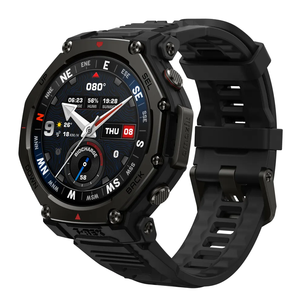 T-Rex 3 Pro, 44mm, Tactical Black Smartwatch
