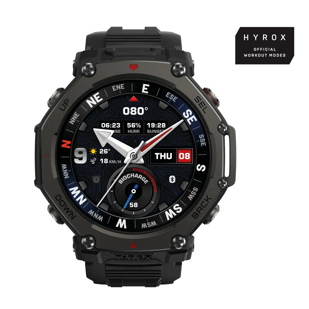 T-Rex 3 Pro, 48mm, Tactical Black Smartwatch