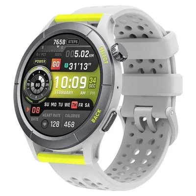 Amazfit Cheetah Bluetooth GPS 47mm AMOLED Grau Einheitsgröße 5ATM SpO2 Puls Schlaftracker
