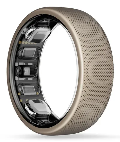 Amazfit Helio Ring Smart Ring Größe 12 70,3 mm Titan Gold