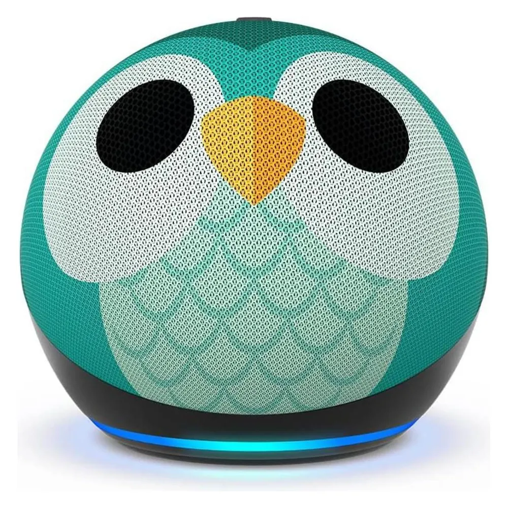 Amazon Echo Dot Kids (5. Gen) - Eulen-Design