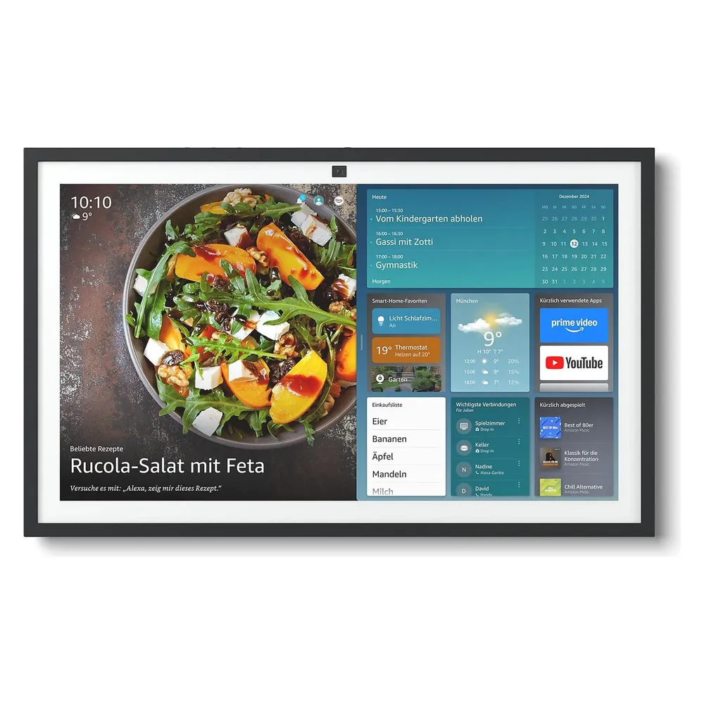Amazon Echo Show 21 - Neueste Gen. mit Alexa+ und Fernbedienung - Weiß