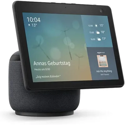 Amazon Echo Show 10 (3. Generation) HD Smart Display mit Bewegung, Anthrazit
