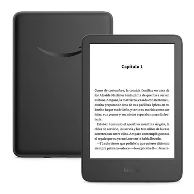 Kindle E-Book 6" 16 GB mit Werbung Schwarz