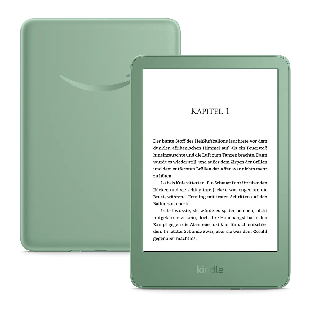 Der neue Amazon Kindle (16 GB), Matchagrün