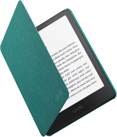 Hülle für Amazon Kindle Paperwhite und Amazon Kindle Colorsoft, Jadegrün