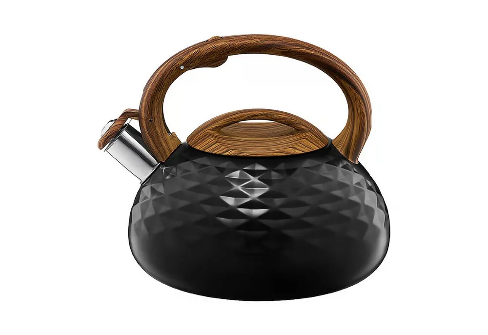Ambition Wasserkocher, 3 l, Stahl Wasserkocher Schwarz Golf 2,3L