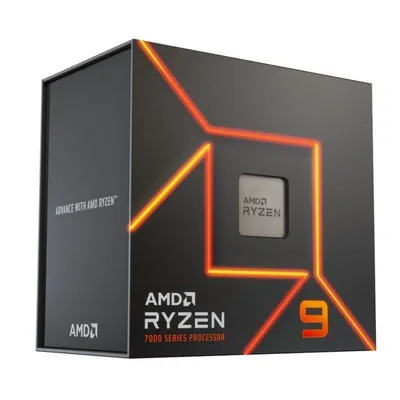 Prozessor AMD Ryzen 9 7900X 12 Kerne 4,7 GHz Basis 5,6 GHz Turbo Box Ohne Lüfter